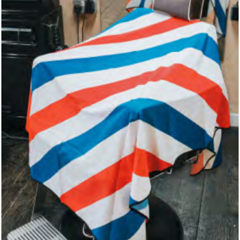 Cape Gang Barber Pole Cape