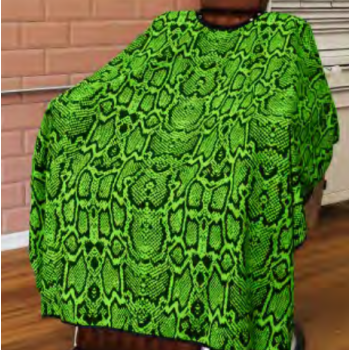 Cape Gang Green Snake Cape